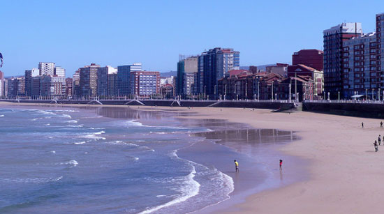 Vistas de Gijón
